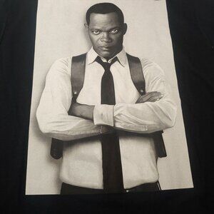 Samuel L  Jackson Shirt Small Captain Marvel Movie Nick Fury Film Actor New